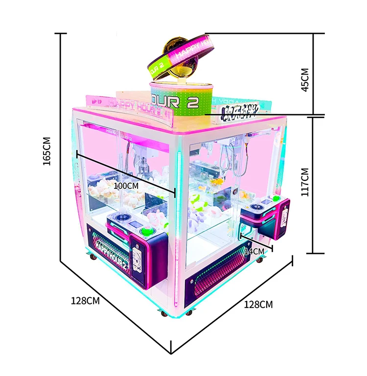Children Coin Operated Toy Grabber - Arcade Claw Machines