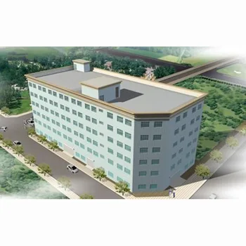 High-Rise Prefabricated Steel Structure Building for Office Shopping Mall Light Material Easy to Assemble