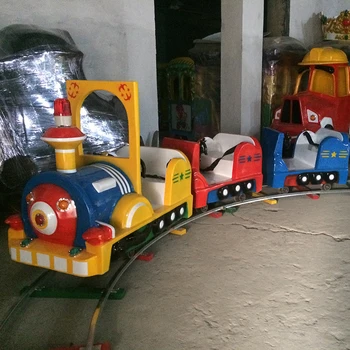 Amusement park wholesale playground equipment toy train set electric