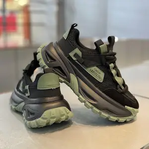 2026 New Cheap Fashion Plus Size Soft Man Dad Shoes Wholesale Walking Style Sports Sneaker Shoes Zapatos Deportivos