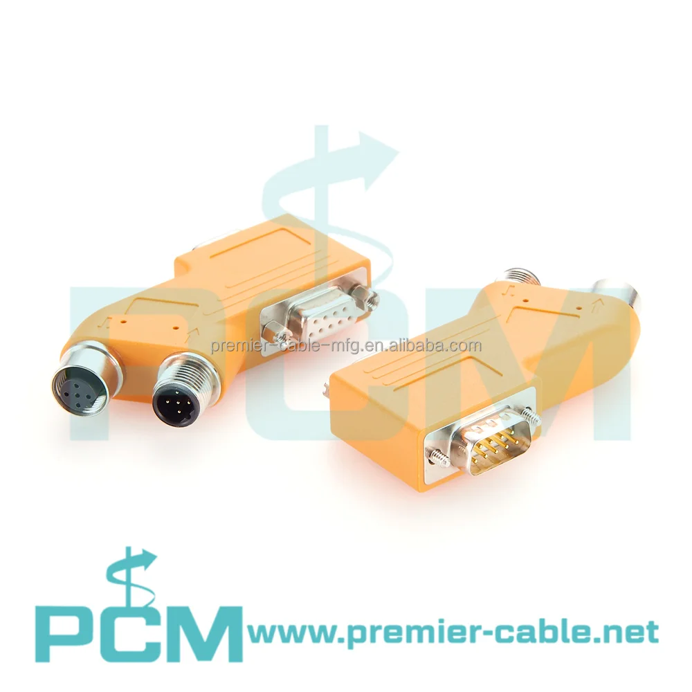 M12 to DB9 Bus Connector Profibus Module for Siemens S7 PLC details