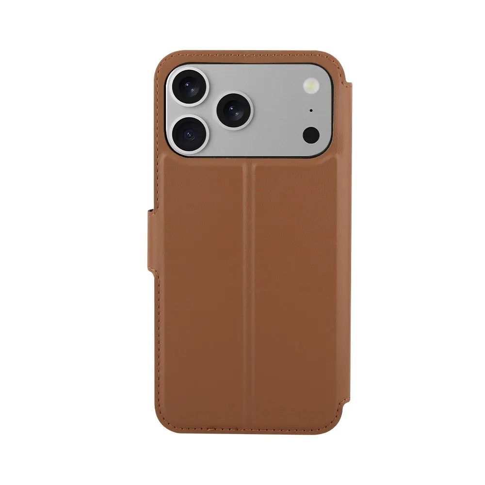 product laudtec wallet folio case book design with magnetic closure kickstand card slots flip cover for iphone 17 for iphone 17 pro max-2