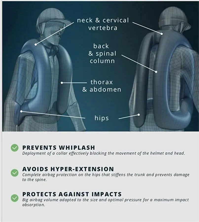 Equestrian Airbag Vest Durable Protection for Horsing