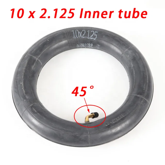 25.4CM PNEU 10X2.0 Gonflé Pneu Et Intérieur Trottinette Électrique Noir