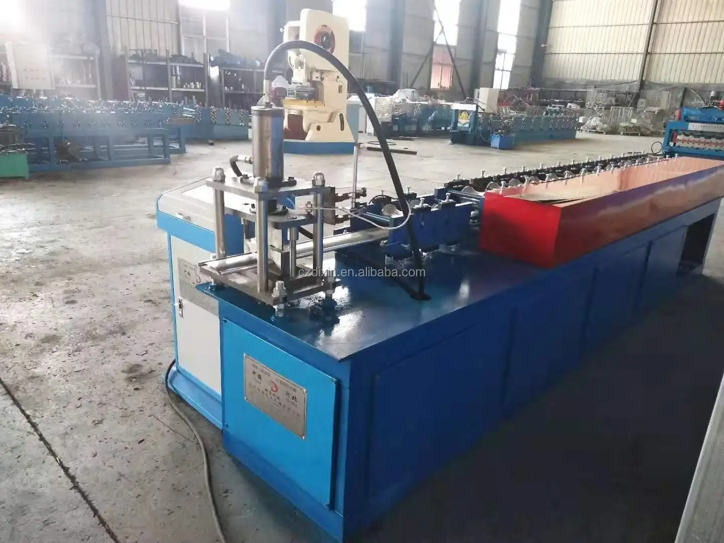Delta PLC Control Automatic Metal Roller Shutter Door Roll Forming Machine