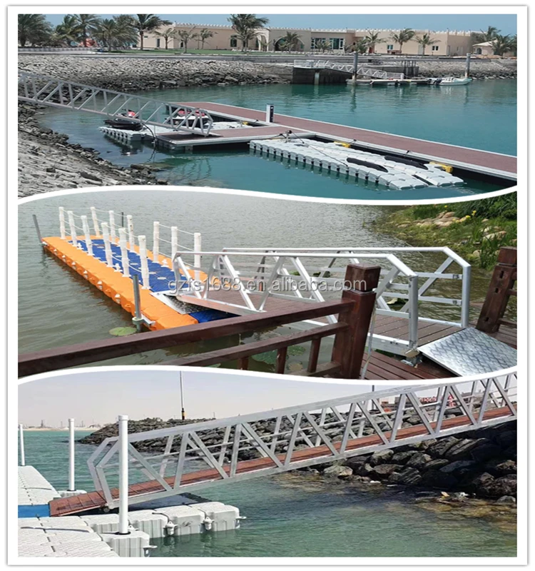 Floating Dock Jetty Marina Engineering Design Tourist Dock Cruise Ships Passenger Transportation Corridors Pontoon Yacht Wharf