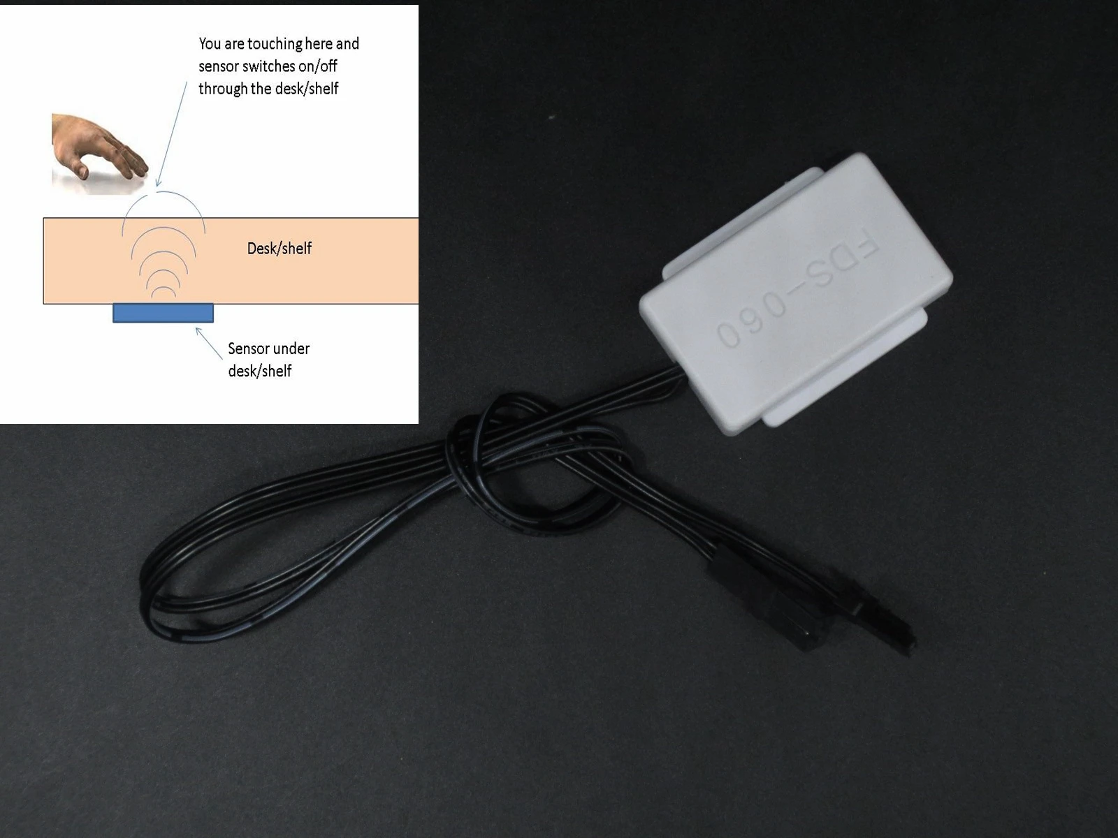 DC 12V Touch Sensor Switch Dimmable Closet Furniture LED Strip Light Sensor Touch Detector Switch
