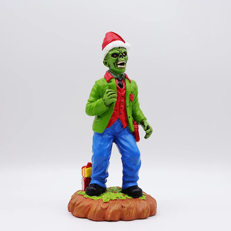 Halloween home gift statue resin unique Zombie figurines decorate
