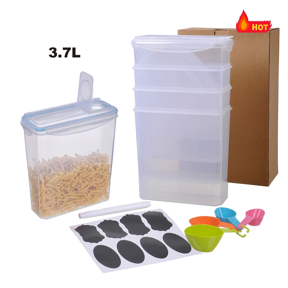 Airtight Food Storage Containers Set 16 Pack -Kitchen and Pantry  Organization, B