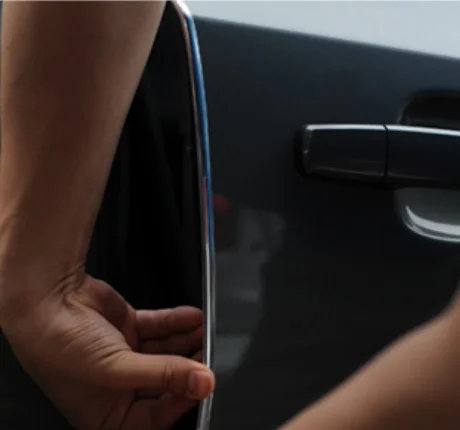 Protector De Borde De Moldura De Puerta De Coche De PVC Plástico