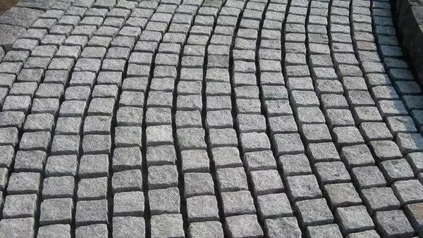 G603 Grey Granite Cobblestone Paver Natural Split for Outdoor Driveways Paver