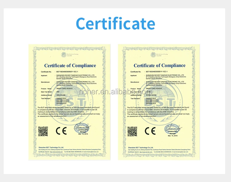 Emv ID Usb Smart Card Reader / Write Iso7816 Pcsc SCR-N99
