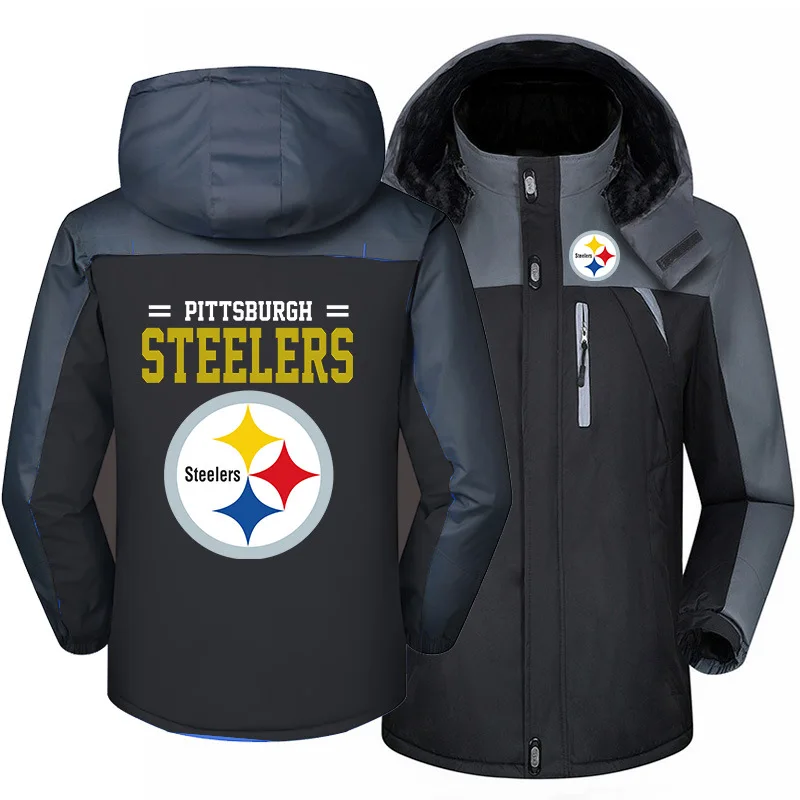 Official Mens Pittsburgh Steelers Jackets, Mens Winter Coats, Steelers  Football Jackets