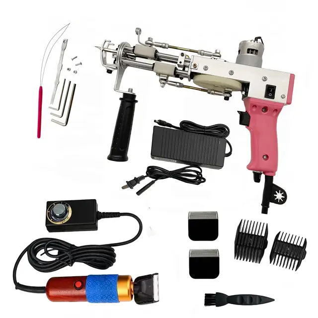 New 2023 Products Commercial Rug Tufting Gun Portable Rug Weaving Machine Tufting Gun For Knitting Tool