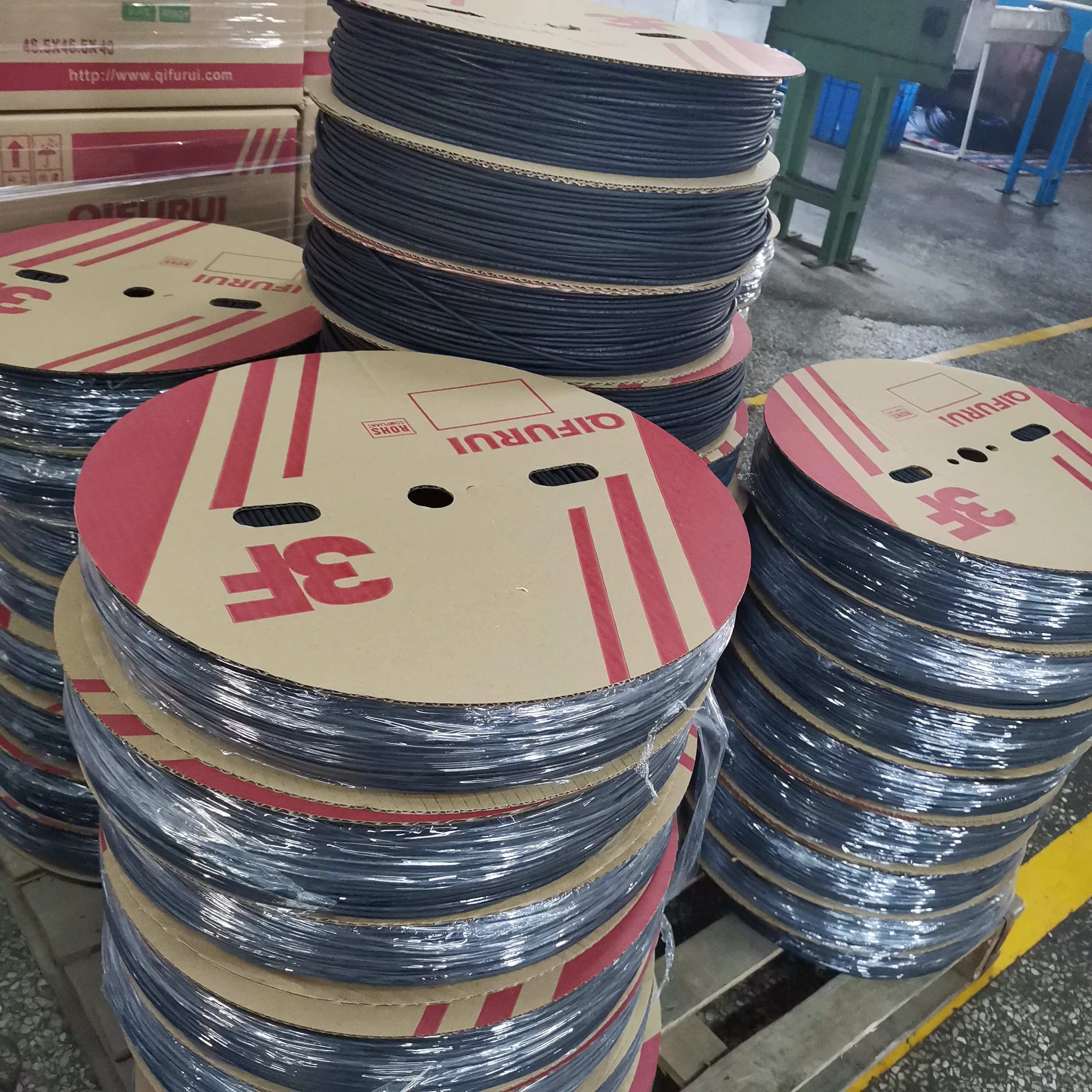 Vw1 21 Shrink Ratio Heatshrinkable Tubings Crosslinked Polyolefin