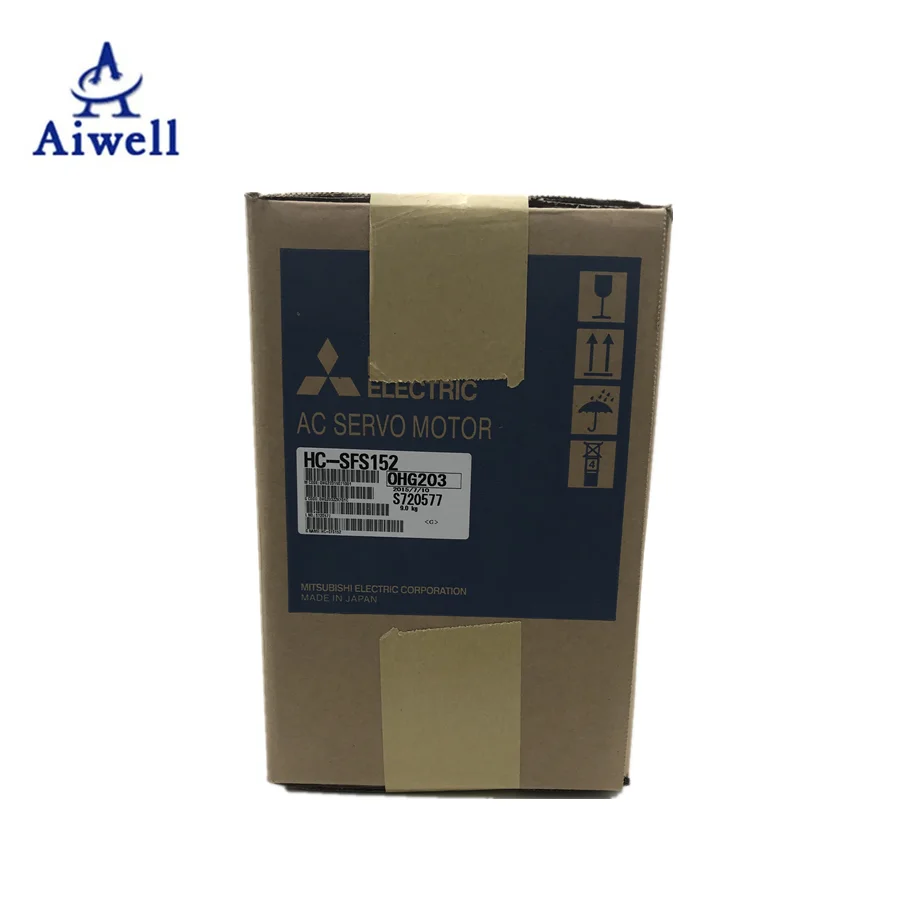 HC-SFS152 Original Mitsubishi Servo Motor - 1.5KW Power
