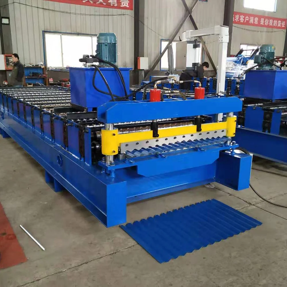 Roof Panels Roll Forming Corrugated Sheet Press Machine