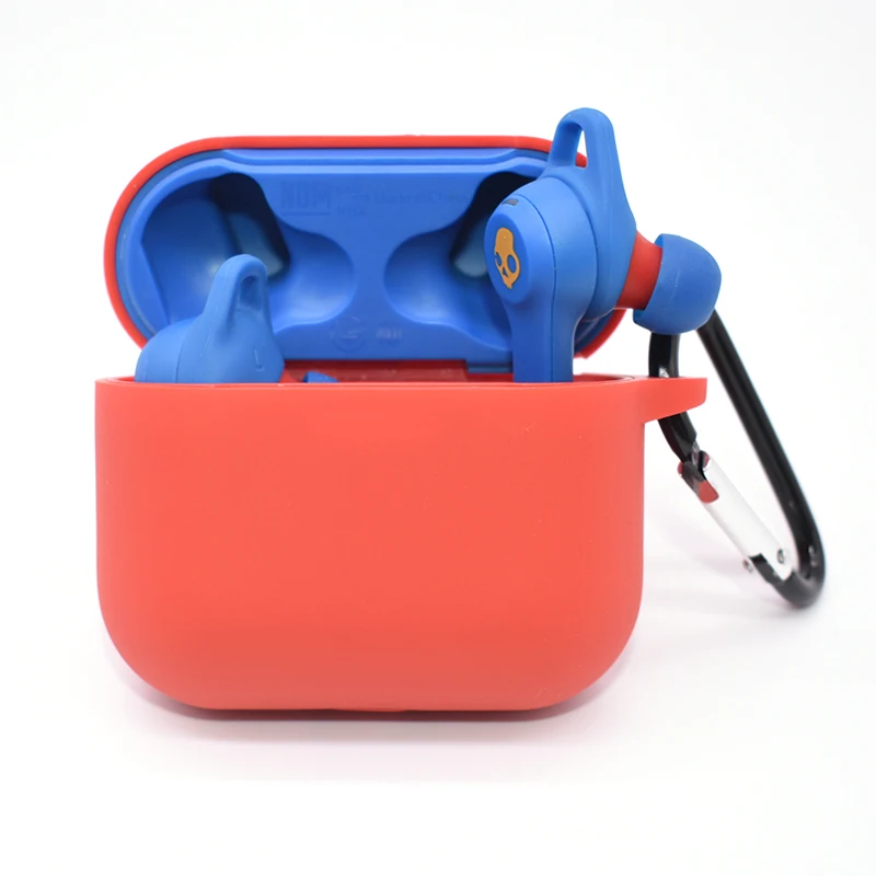 Factory Directly Wireless Earphone Silicone Protective Cover Case for Skullcandy Indy Evo True Case With Hook