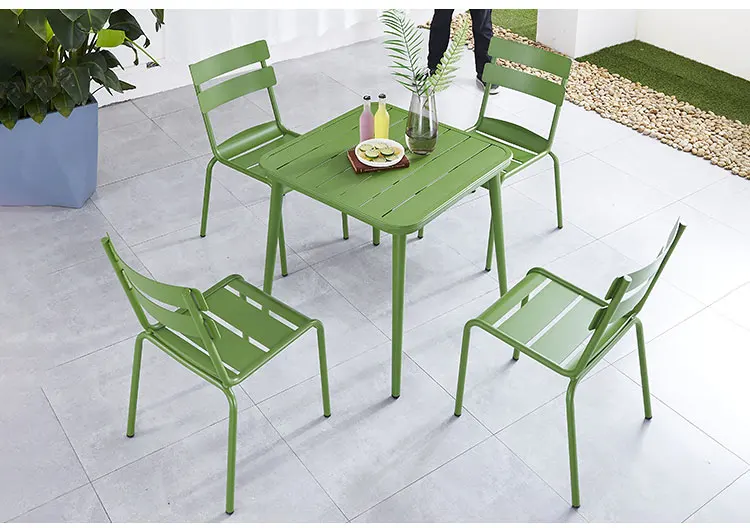 Portable Outdoor Garden Park Tables And Chairs Home Dining Tables And Chairs Lakeside Tables And