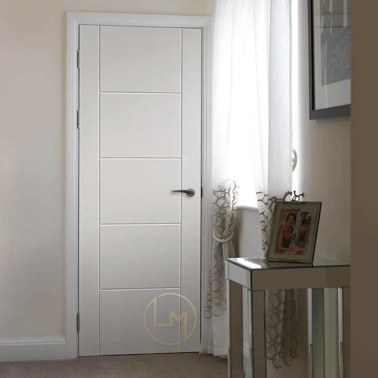 China Factory High Quality Internal Room Wooden Door Design Bedroom Doors Tuekish Lacquered Door