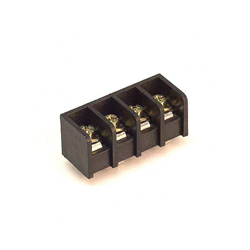 Pcb Connectors 386607804 4 Circuit Barrier Block Connector 0.500in 12