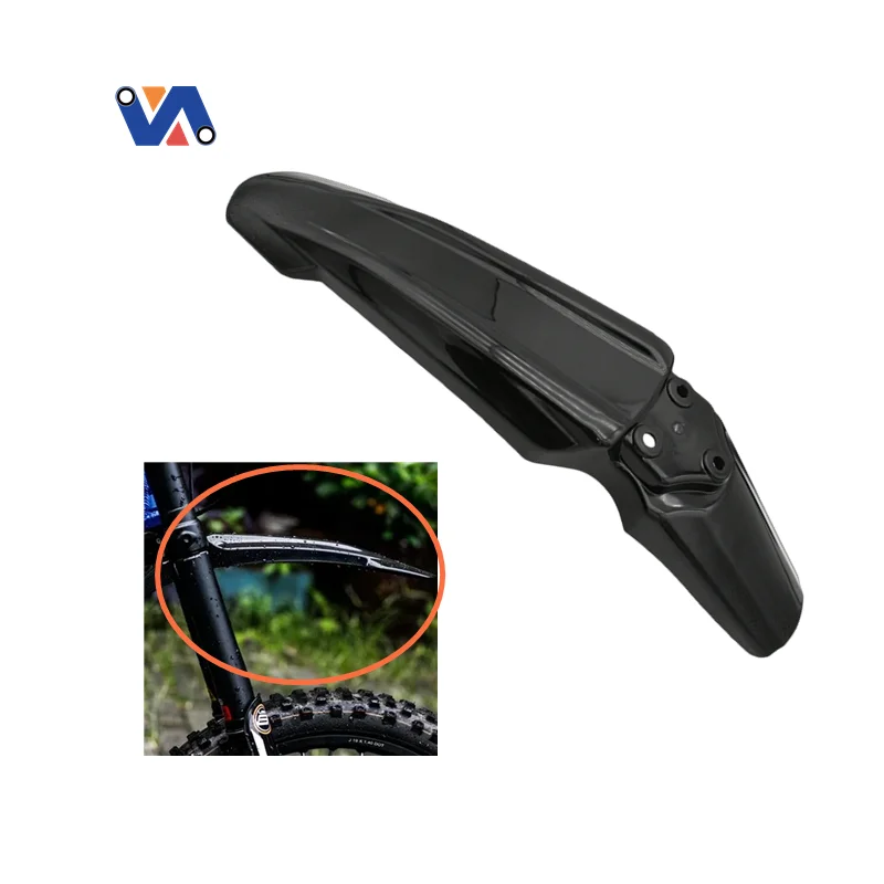 Direct Factory Sale New Image Electric Bicycle Front Fender for Light Bee Motorcycle High-quality Plastic Head Mudguard Spare