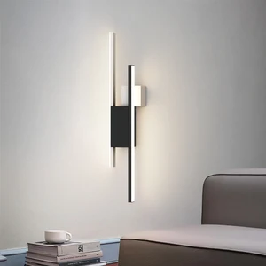 Nordic Modern Minimalist LED Wall Light Dimmable Living Room Bedroom Indoor Decor Lamp Aluminum  Aisle Corridor Lam