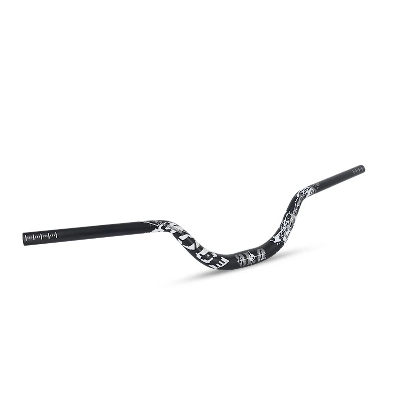 Aluminum Alloy Mountain MTB Bike Handlebar Big Swallow  Bicycle Riser Handlebar Rise 90mm Cycle Handle Bar