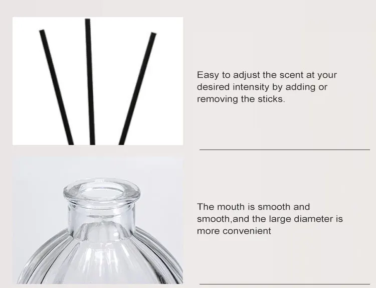 Luxury Hotel Customize Flameless Perfume Oil Fragrance Fiber Rattan ...