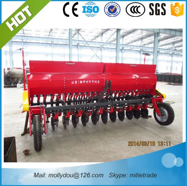 Tractor Trailed Wheat Seeder No Tillage Seed Drill