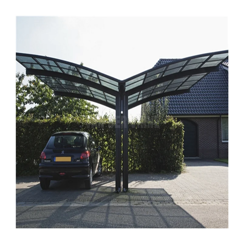 Easy Assembly Polycarbonate Sheet Car Parking Shed Aluminum High Snow Load Carport - Buy Aluminum Double Frame Carport,Aluminium Carports With Polycarbonate Sheet Roof Product on Alibaba.com