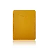Double emplacement pour carte coloré - Jaune