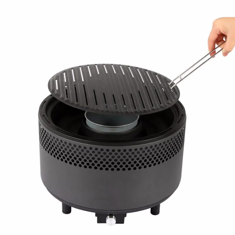 LOTUS GRILL Mini stainless steel smokeless barbecue grill 21cm