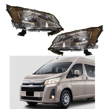 YBJ car accessories headlamp front bumper day time running light DRL for HIACE 2019-2024 original style HEADLIGHT
