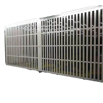 Wholesale Modern Design Aluminum Alloy Folding PVC Door Car Wash Station Dust proof Sliding Door Foldable