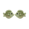 fish Focal bead Match Green SA242