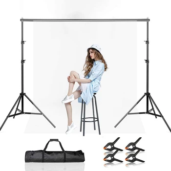 7.5*10ft Adjustable Stand Backdrop Support System Kit With Carrying Bag for Studio Photo Video Photography detail image