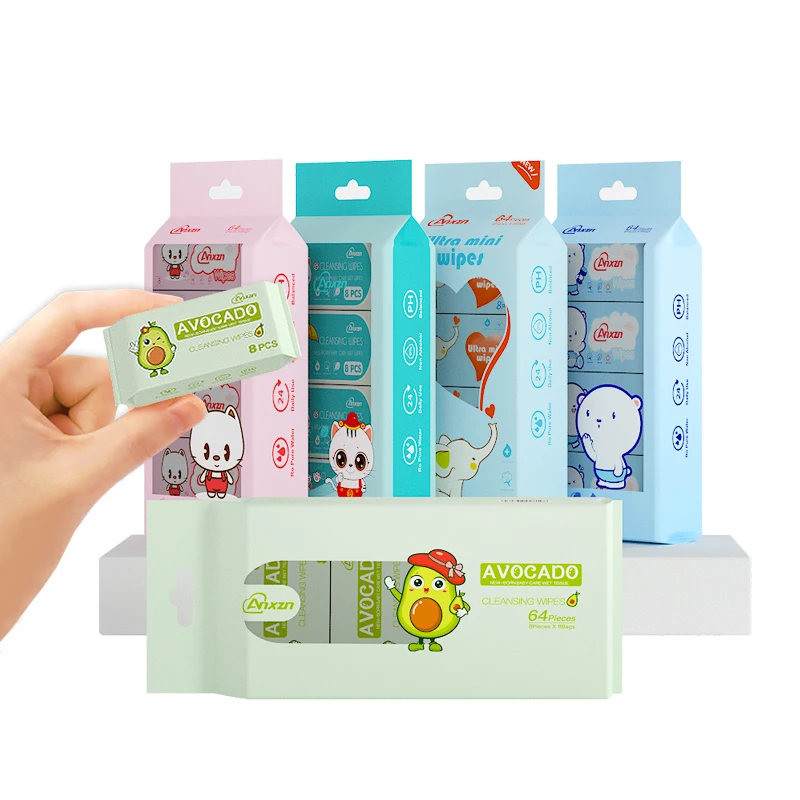 Custom Oem Mini Baby Wipes Cotton Also Have Empty Bag Baby Wet Wipe Custom Packaging Patient OEM ODM Private Label Service