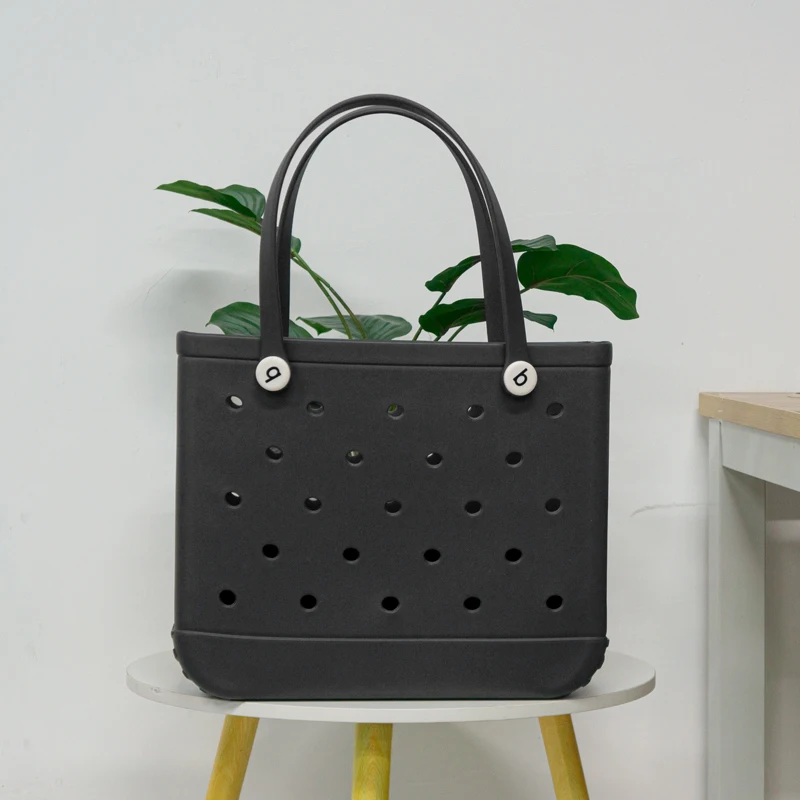 New Spot Wholesale Hot Selling Bogg Bag Women Fashion Rubber Tote ...