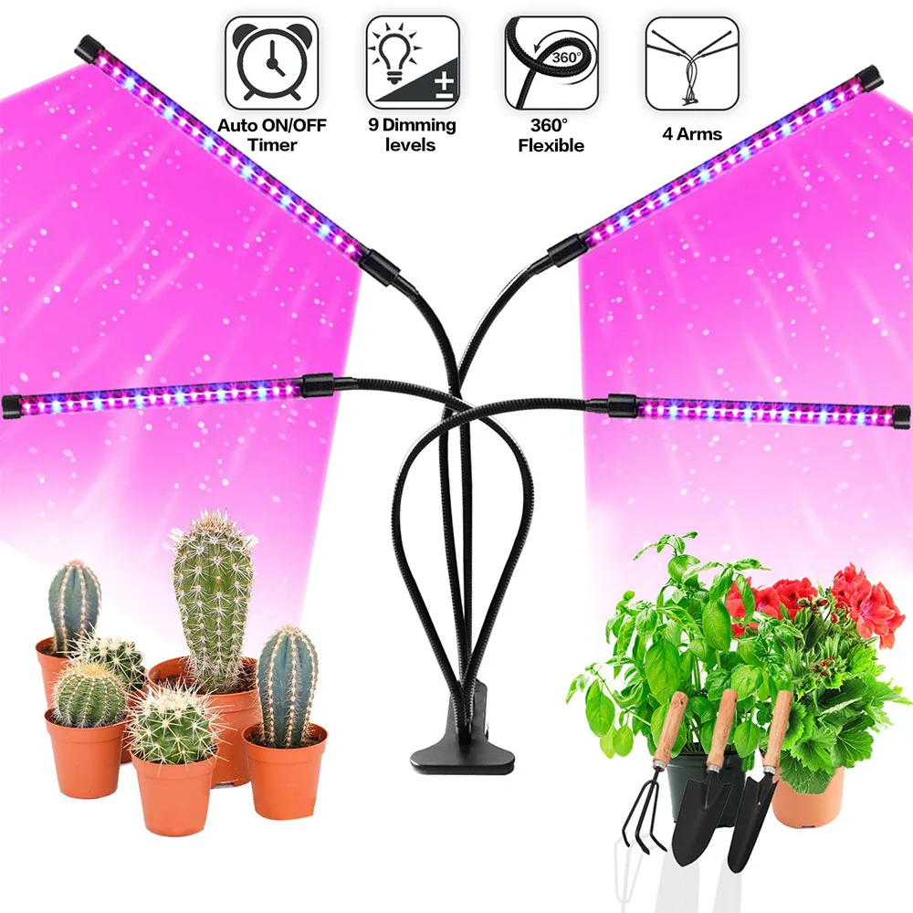 Favorable Priced Bio LED Strip Light for Indoor Plants 40W Negative Ion Bloom Lamp with Plastic Body