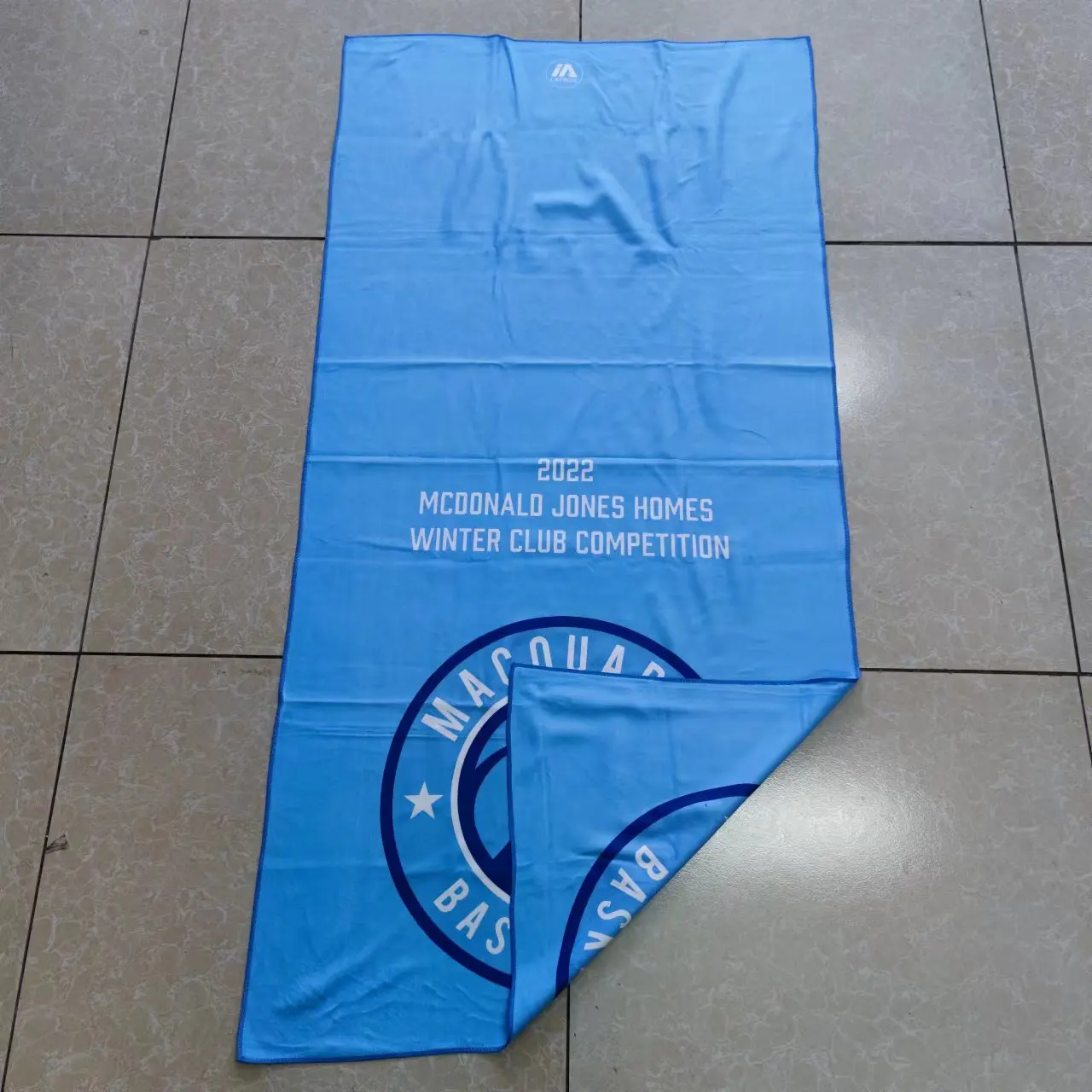 Custom Printed Sports Towel Promotional Hand Towel Microfiber Rally