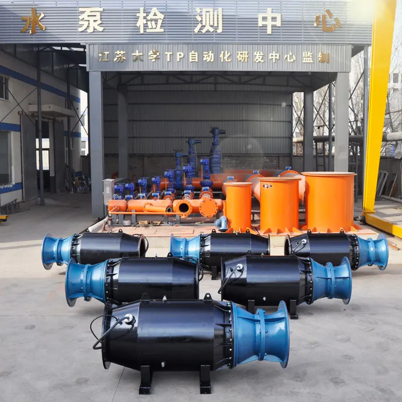 Heavy Big Flow Full Through Flow Submersible Gate Pump Submersible Axial Flow Pump
