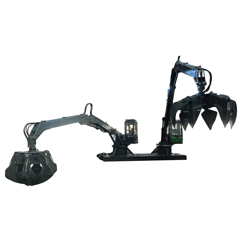 China Suppliers 6 Jaw Grapple Hydraulic Steel Scrap Grabber ...
