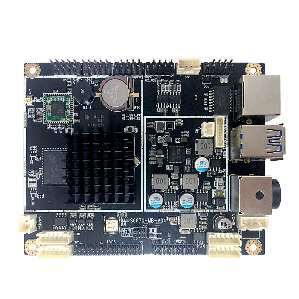 Android development board with 3G 4G LET SIM card slot RK3568 4-core CPU SDK provided motherboard