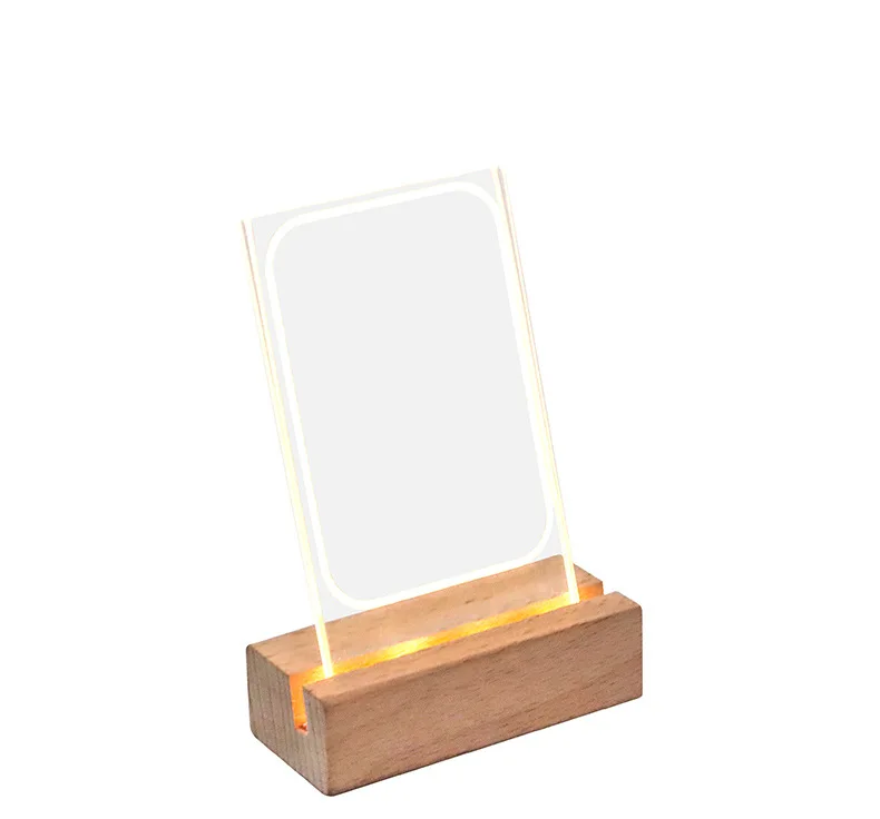 Instax Mini Photo Frame - Stylish LED Acrylic Display