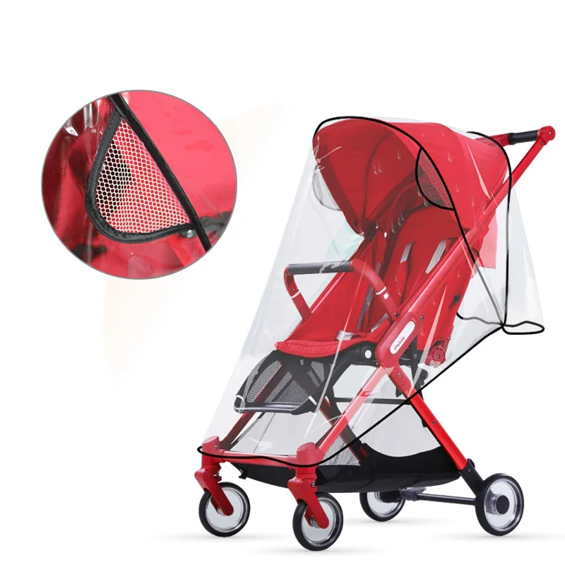 Cheap Waterproof Stroller Protector Rain Cover Plastic Frame Baby