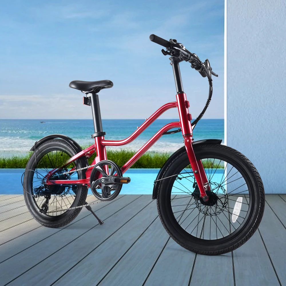 Customized E-Bike 20 Inch 36v 250W 5.2Ah Motorized Bicycle Seat Tube Battery Portable Bicycle Adult Long range Electric Bike