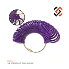 Ring Sizing Ring Size Ring Gauge Jewelry Tool UK Standard Sizing A-Z6 Customize Ring Gauge MKT071 Finger Ring Sizers
