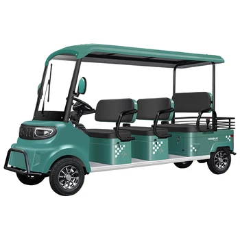 M8 Six - seater Electric Vehicle Big Motor Factory - direct sightseeing electric tricycle