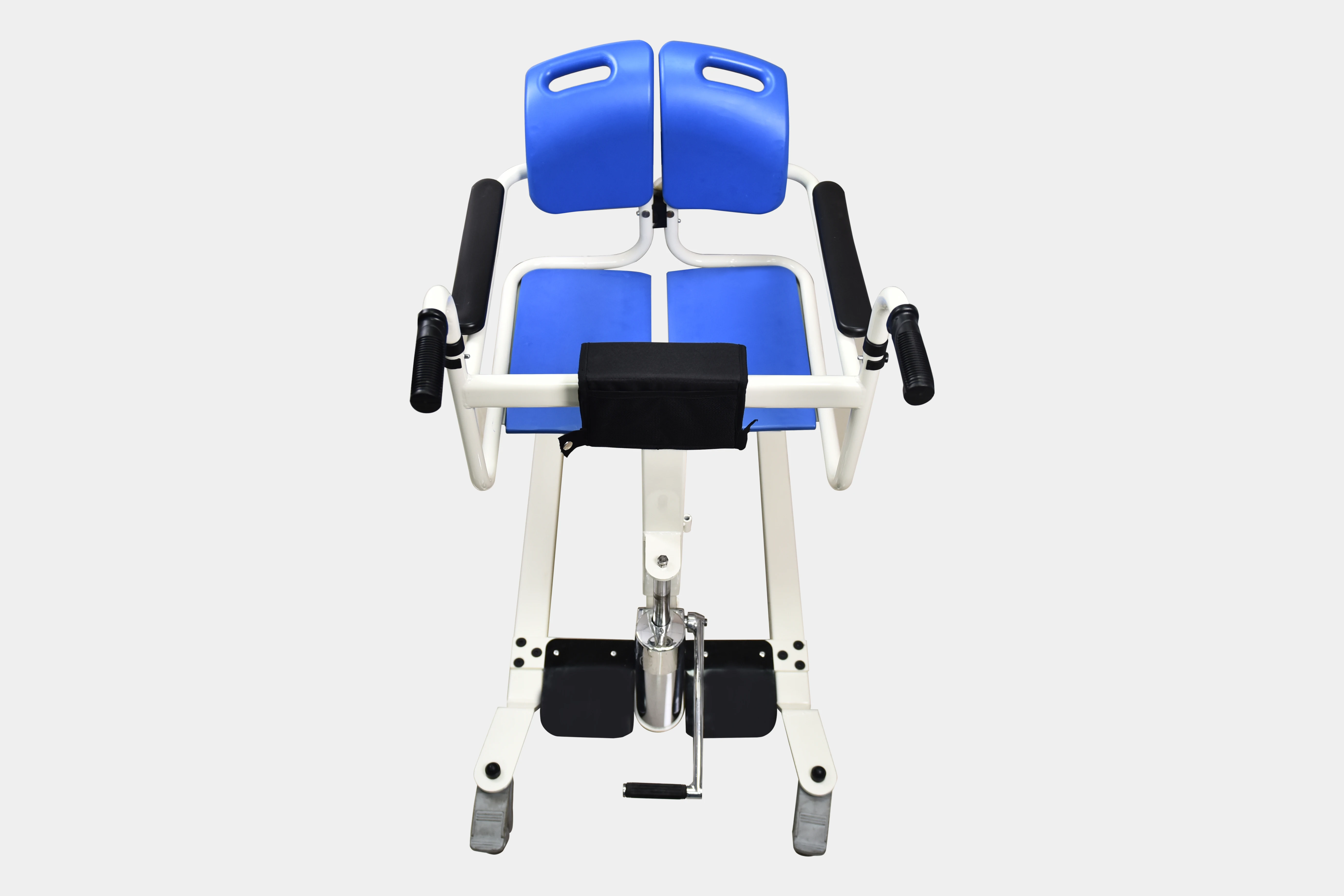 Foldable Patient Transfer Chair Aid Lift Sit to Stand Patient Lift for Elderly and Disabled